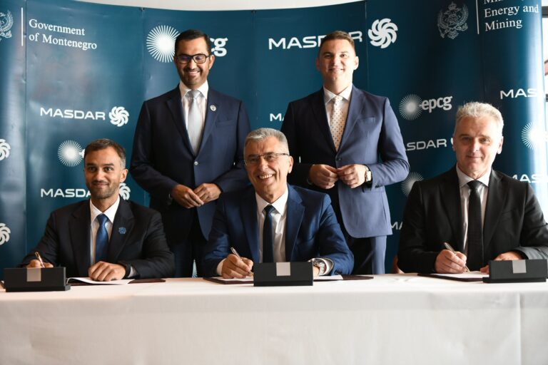 EPCG i Masdar potpisali ugovore o zajedničkom razvoju projekata u oblasti solarne i hidroenergije