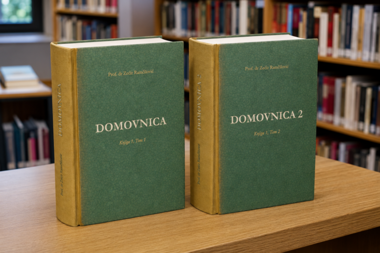 ZABORAVLJENE MATIČNE KNJIGE PRETOČENE U NAUČNI DRAGULJ: IZ ŠTAMPE IZAŠLA „DOMOVNICA 2“ PROF. DR ZEĆIRA RAMČILOVIĆA